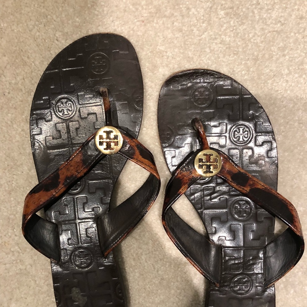 Really worn Tory Burch sandals